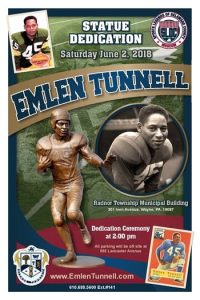 Emlen Tunnell Statue Dedication Event