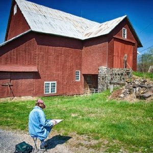 Evening at Kuerners: Plein Air at Kuerners Farm