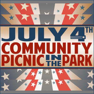 The July 4th Community Picnic in the Park