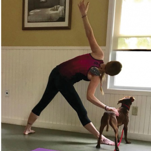 Yoga with a Dog!