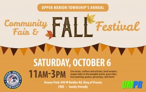 Upper Merion Township Annual Community Fair & Fall Festival
