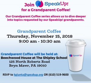 SpeakUp! Grandparent Coffee