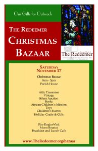 Christmas Bazaar at the Church of the Redeemer, Bryn Mawr