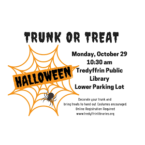 Trunk or Treat at Tredyffrin Library