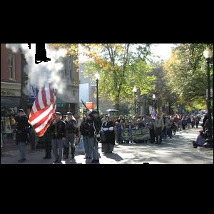 Sprint & salute Veterans Day Parade