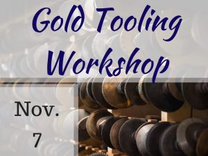 Gold Tooling Workshop in Historic Sugartown’s Book Bindery