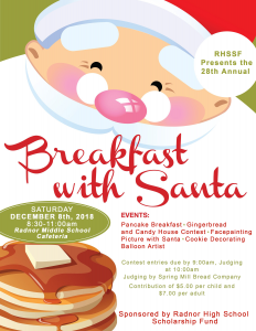 RHS Scholarship Fund's 28th Breakfast with Santa