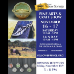2019 Historic Yellow Springs Fine Arts and Craft Show
