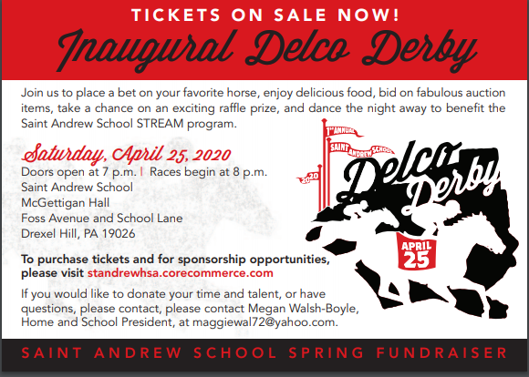 Gallery 1 - The Inaugural Delco Derby—A Night at the Races in Support of Saint Andrew School, Drexel Hill