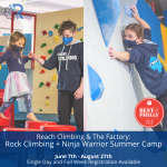 Gallery 8 - Reach Climbing + The Factory Summer Camp: Climbing and Ninja Warrior