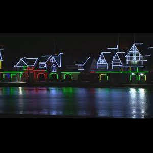 Boathouse Row Christmas Lights