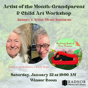 Artist of the Month: Grandparent & Child Art Workshop