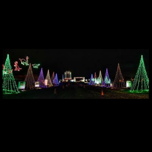 Holiday Light Show at Shady Brook Farm