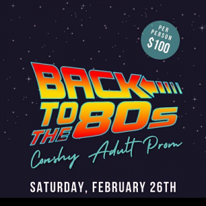 Conshohocken Adult Prom - Back to the 80's