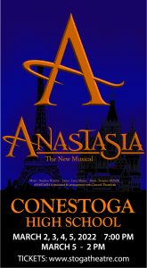 Stoga Theatre Presents: Anastasia