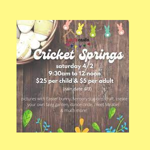 Cricket Springs & Easter Things