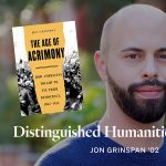 2021-2022 Distinguished Visiting Humanities Lecturer Jon Grinspan '02