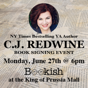 Book Signing with NYT Bestselling YA Author C.J. Redwine