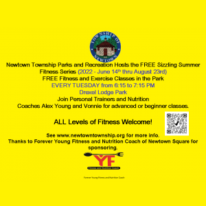 Exercise in the Park Weekly at Drexel Lodge Park