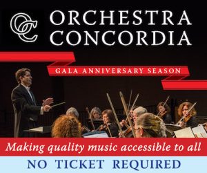 Orchestra Concordia Free Community Gala Anniversary Concert