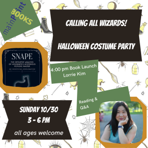 Wizarding Halloween Party & "Snape" Launch