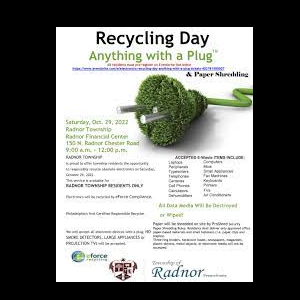 Recycling Day Radnor