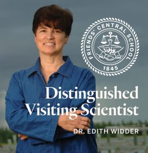 2022-2023 Distinguished Visiting Scientist Dr. Edith Widder