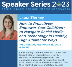 Academy of Notre Dame Speaker Series - Laura Tierney