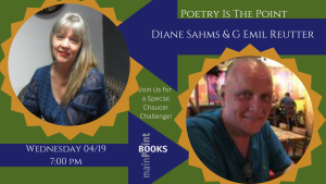 Poetry Is the Point: Diane Sahms & G Emil Reutter