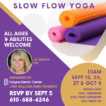 All Ages/Abilities Slow Flow Yoga Series