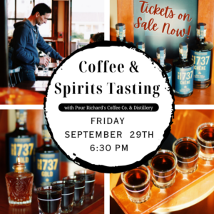 Coffee & Spirits Tasting Fundraiser