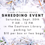 Friends Community Shredding Event