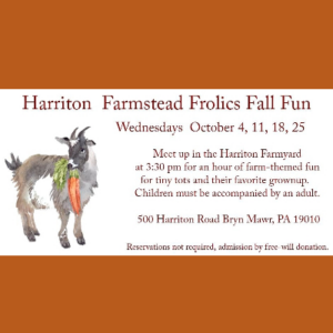 Harriton Farmstead Frolics Fall Fun