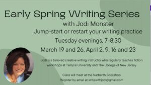 Early Spring Writing Series