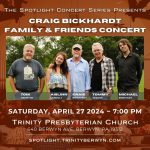 Trinity Spotlight Concert: Craig Bickhardt Family and Friends