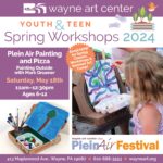 Youth & Teen: Plein Air Painting and Pizza Workshop